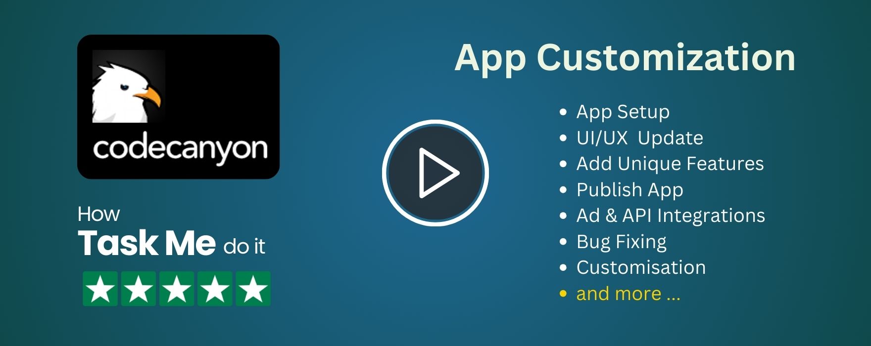 codecanyon reskin and app customisation